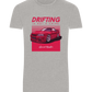 Drifting Not A Crime Design - Basic Unisex T-Shirt_ORION GREY_front