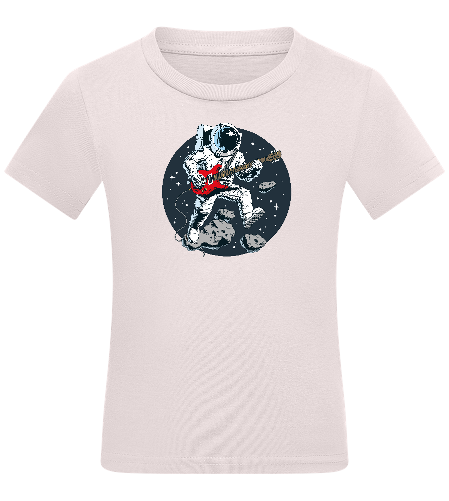 Astro Rocker Design - Comfort kids fitted t-shirt_LIGHT PINK_front
