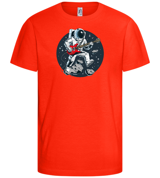 Astro Rocker Design - Comfort kids fitted t-shirt_RED_front