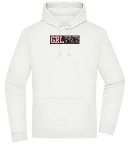 Girl Power 3 Design - Premium Essential Unisex Hoodie_CREAMY GREEN_front