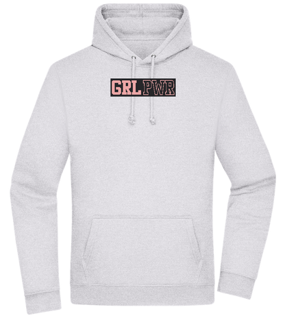 Girl Power 3 Design - Premium Essential Unisex Hoodie_ORION GREY II_front