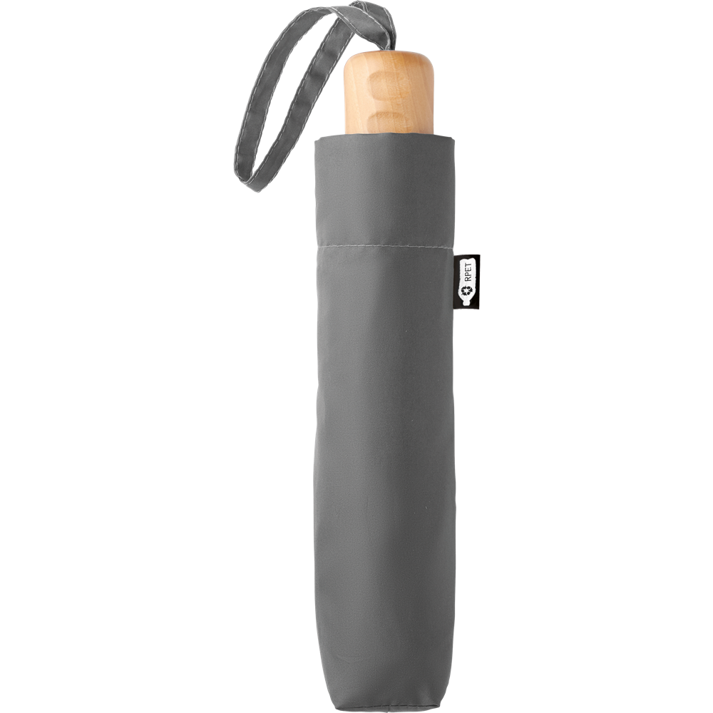RPET 21-Inch Umbrella_GREY_DETAILEDIMAGE_front_2