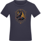 Abstract Horse Design - Comfort kids fitted t-shirt_FRENCH NAVY_front