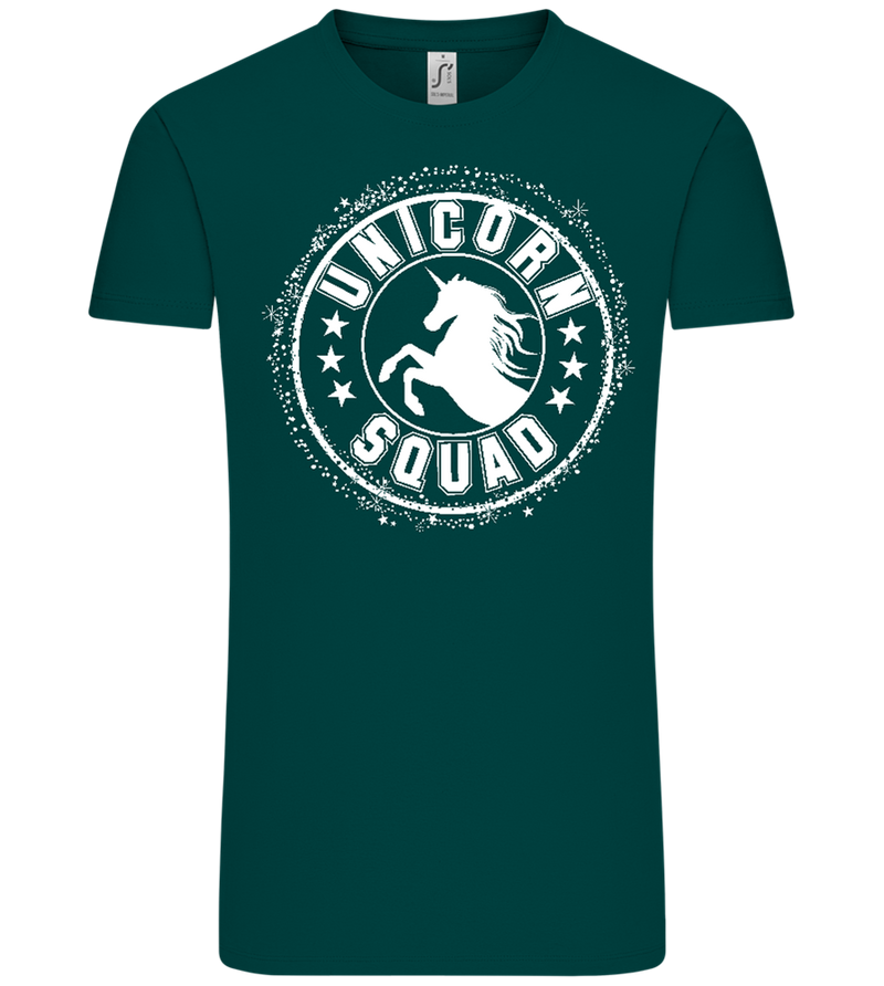 Unicorn Squad Logo Design - Comfort Unisex T-Shirt_GREEN EMPIRE_front