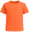 Performance kids sport t-shirt_NEON ORANGE_front