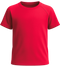 Performance kids sport t-shirt_RED_front