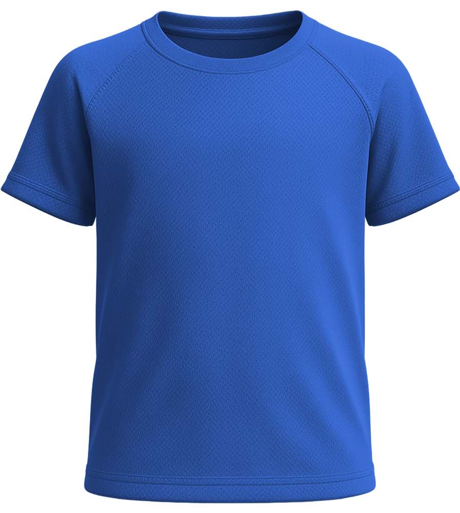 Performance kids sport t-shirt_ROYAL BLUE_front