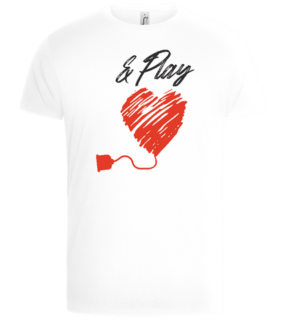 And Play Design - Basic Unisex T-Shirt_WHITE_front