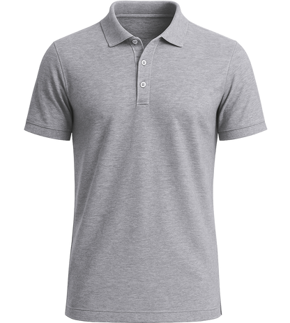 Premium essential men's polo shirt_ORION GREY II_front