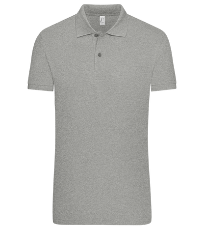 Premium essential men´s polo shirt_ORION GREY II_front