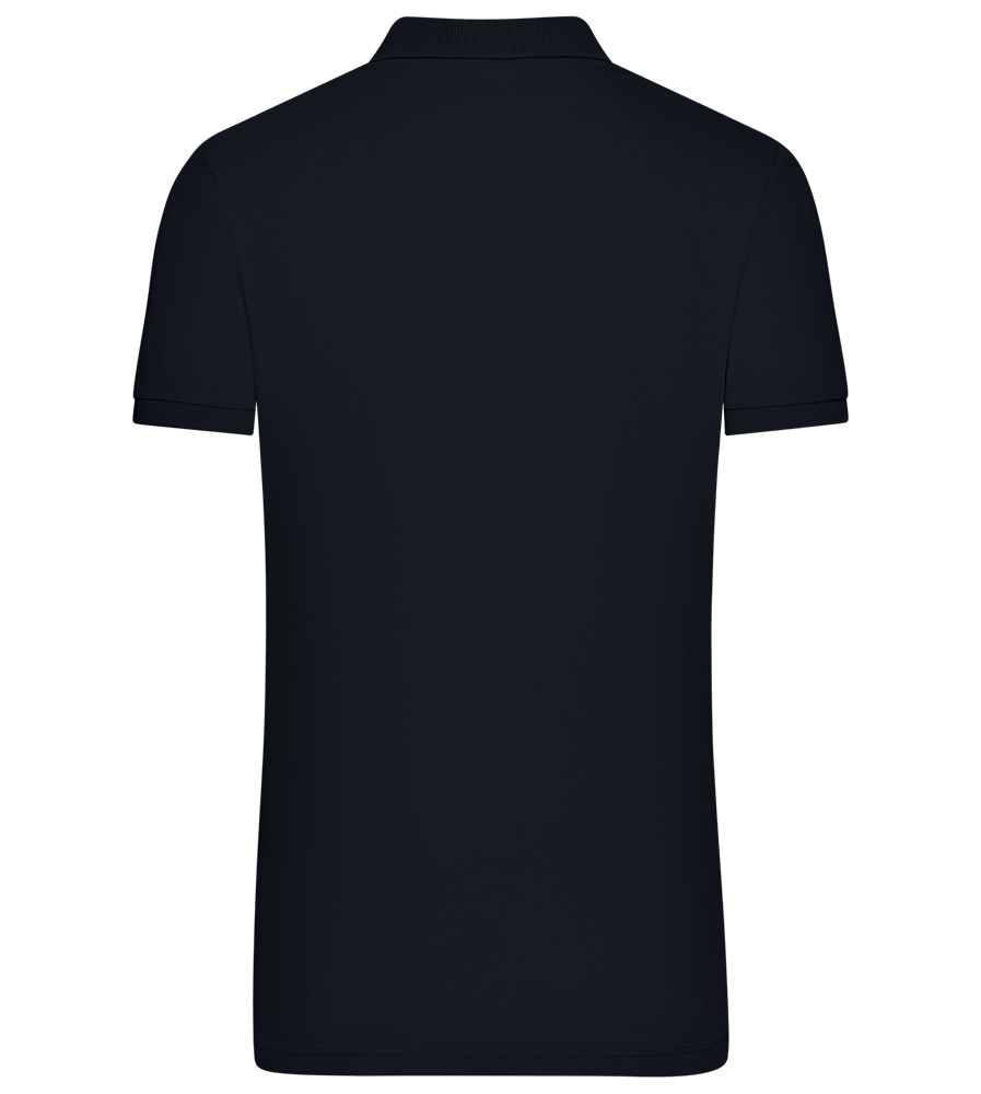 Premium essential men´s polo shirt_MARINE_back