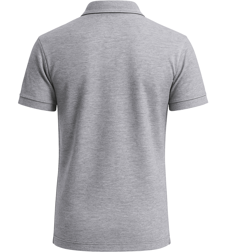 Premium essential men's polo shirt_ORION GREY II_back