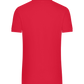 Premium essential men´s polo shirt_RED_back
