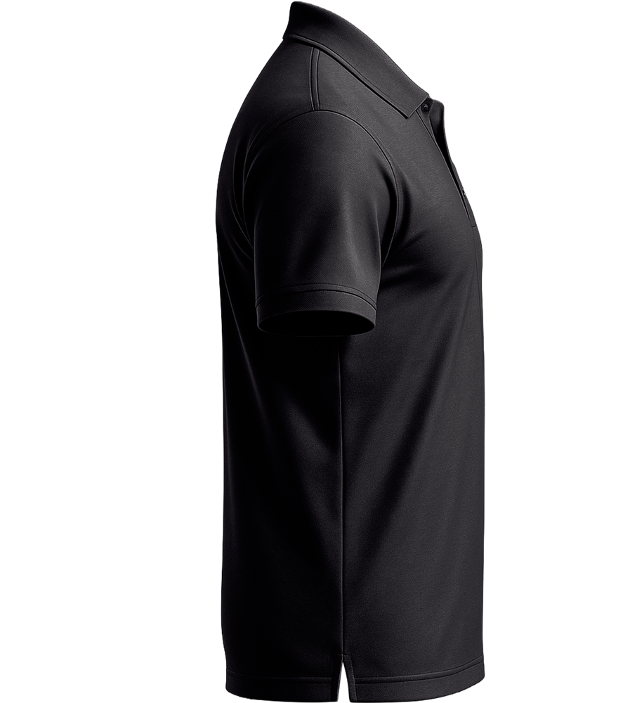 Premium essential men's polo shirt_MOUSE GREY_right