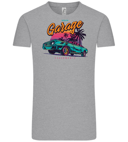 Car Garage Design - Comfort Unisex T-Shirt_ORION GREY_front