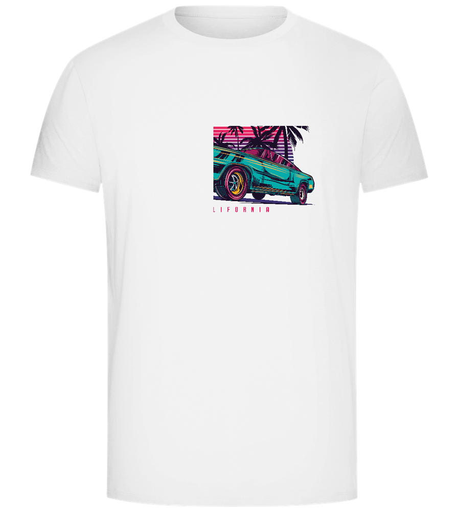 Car Garage Design - Comfort Unisex T-Shirt_WHITE_front