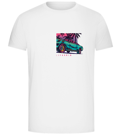 Car Garage Design - Comfort Unisex T-Shirt_WHITE_front