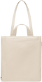 Comfort recycled polycotton beach bag_BEIGE_front