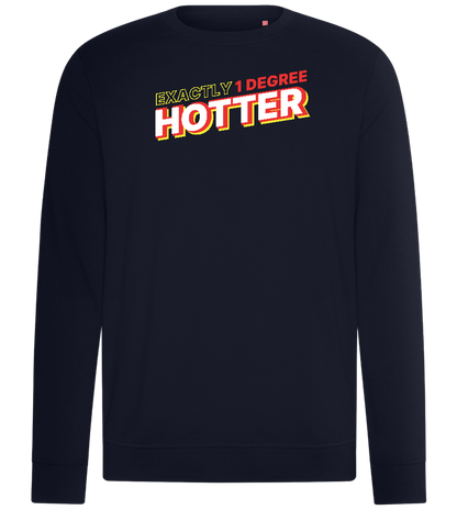 1 Degree Hotter Design - Comfort unisex sweater_FRENCH NAVY_front