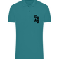 Grad Design - Comfort men´s summer polo shirt_BLUE DUCK_front