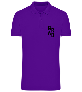 Grad Design - Comfort men´s summer polo shirt