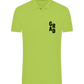 Grad Design - Comfort men´s summer polo shirt_GREEN APPLE_front