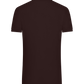 Grad Design - Comfort men´s summer polo shirt_CHOCOLATE_back
