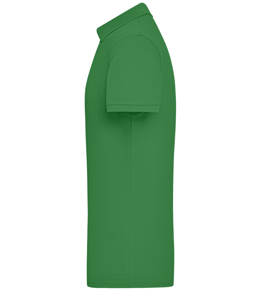 Grad Design - Comfort men´s summer polo shirt_MEADOW GREEN_left