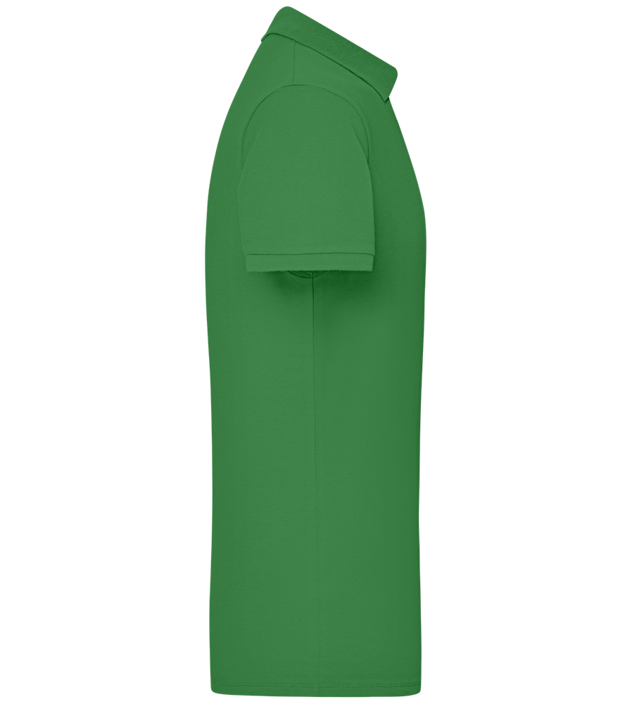 Grad Design - Comfort men´s summer polo shirt_MEADOW GREEN_right