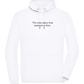 The Only Place That Matters Design - Comfort unisex hoodie_WHITE_front