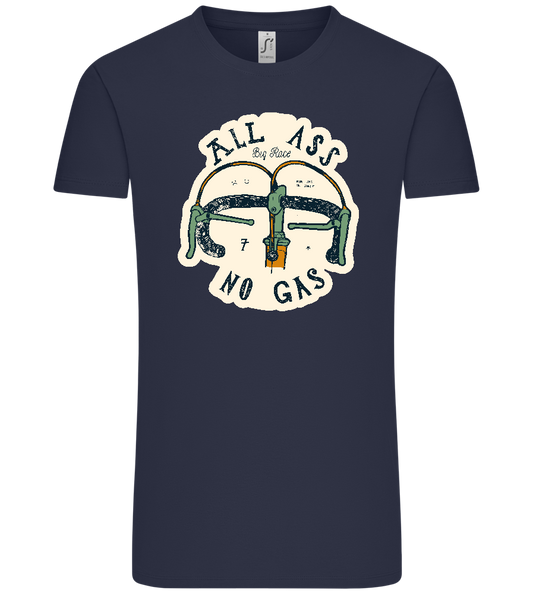 Ride Like You Stole It Design - Premium men's t-shirt_FRENCH NAVY_front