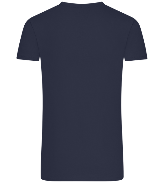 Ride Like You Stole It Design - Premium men's t-shirt_FRENCH NAVY_back