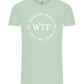 WTF With The Family Design - Comfort Unisex T-Shirt_ICE GREEN_front