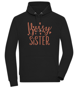 Bossy Sister Text Design - Comfort unisex hoodie