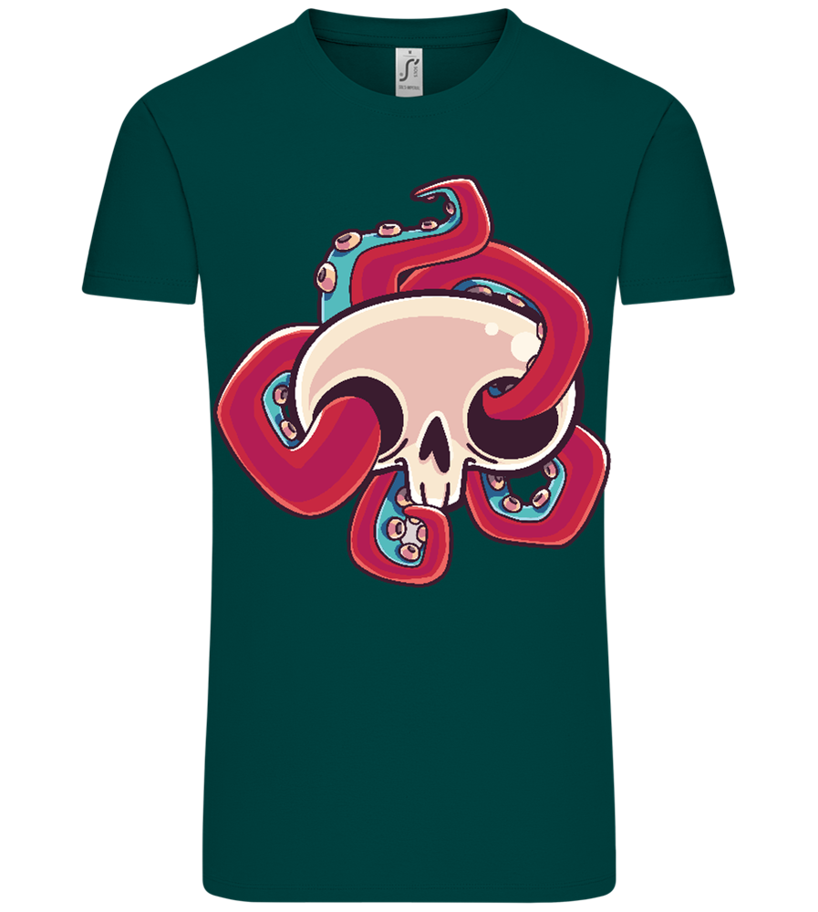 Squid Skull Design - Comfort Unisex T-Shirt_GREEN EMPIRE_front