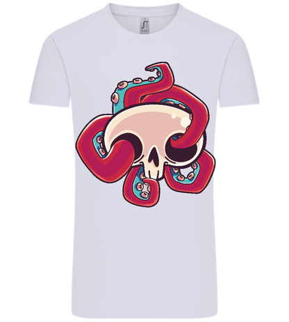 Squid Skull Design - Comfort Unisex T-Shirt_LILAK_front