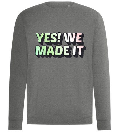 Yes! We Made It Design - Comfort unisex sweater_ORION GREY II_front