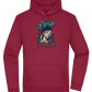 From Paris With Love Design - Premium Essential Unisex Hoodie_BORDEAUX_front