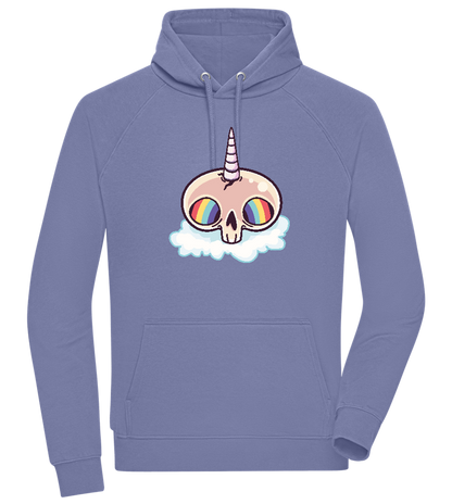 Unicorn Rainbow Design - Comfort unisex hoodie_BLUE_front