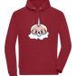 Unicorn Rainbow Design - Comfort unisex hoodie_BORDEAUX_front