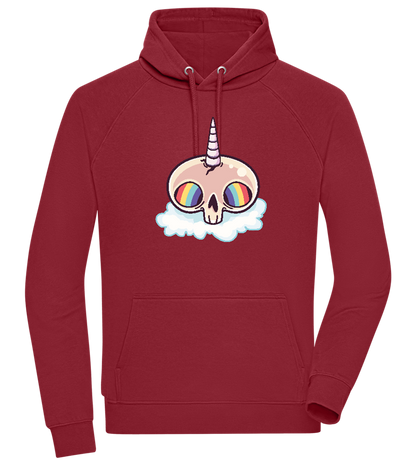 Unicorn Rainbow Design - Comfort unisex hoodie_BORDEAUX_front