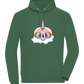 Unicorn Rainbow Design - Comfort unisex hoodie_GREEN BOTTLE_front