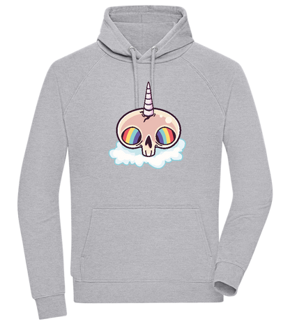 Unicorn Rainbow Design - Comfort unisex hoodie_ORION GREY II_front