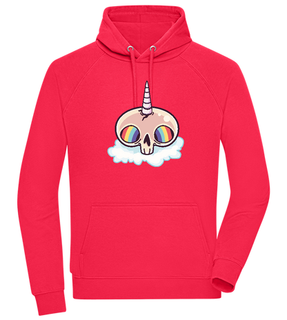 Unicorn Rainbow Design - Comfort unisex hoodie_RED_front