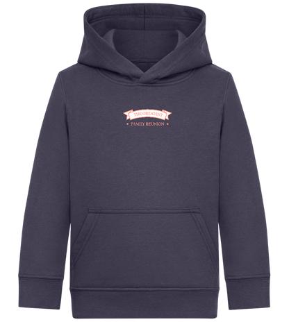 Greatest Family Reunion Design - Comfort Kids Hoodie_FRENCH NAVY_front