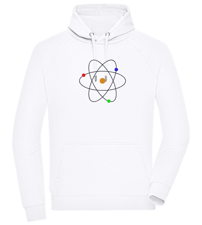 Atom Design - Comfort unisex hoodie_WHITE_front