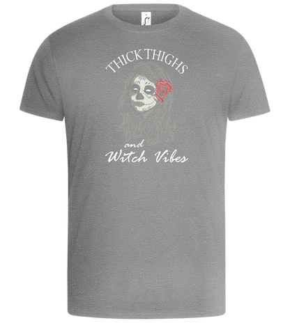 Witch Vibes Design - Basic Unisex T-Shirt_ORION GREY_front