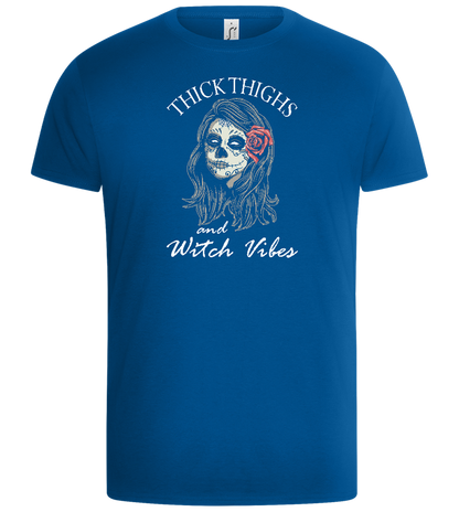 Witch Vibes Design - Basic Unisex T-Shirt_ROYAL_front