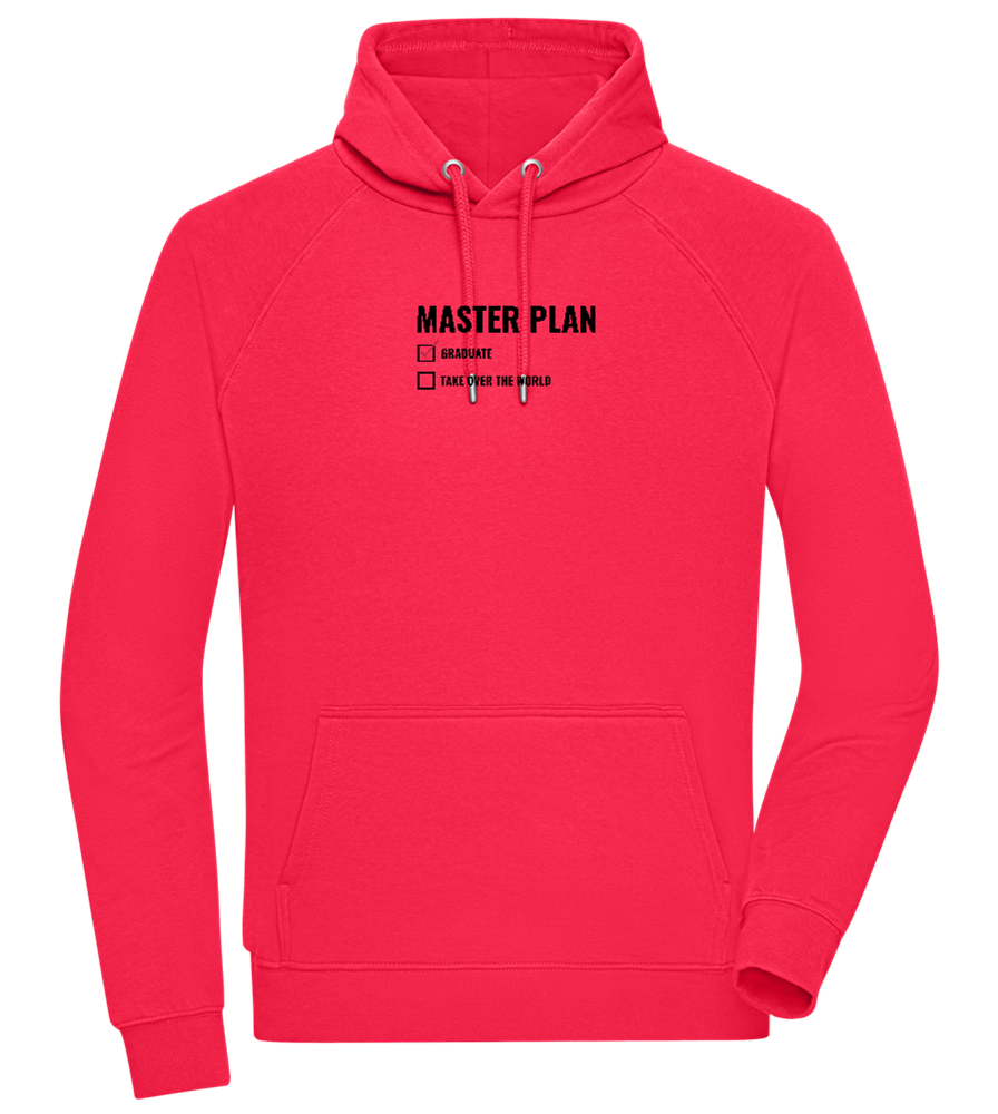 Master Plan Design - Comfort unisex hoodie_RED_front