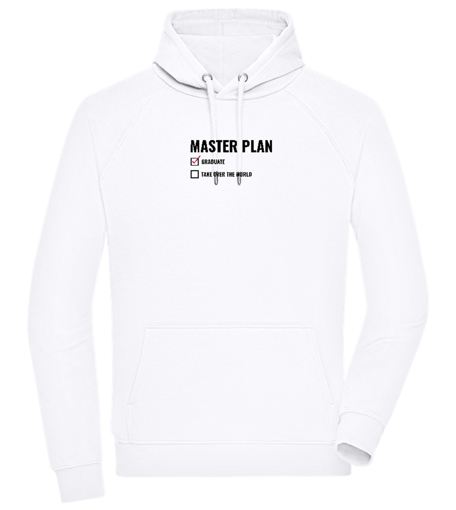 Master Plan Design - Comfort unisex hoodie_WHITE_front